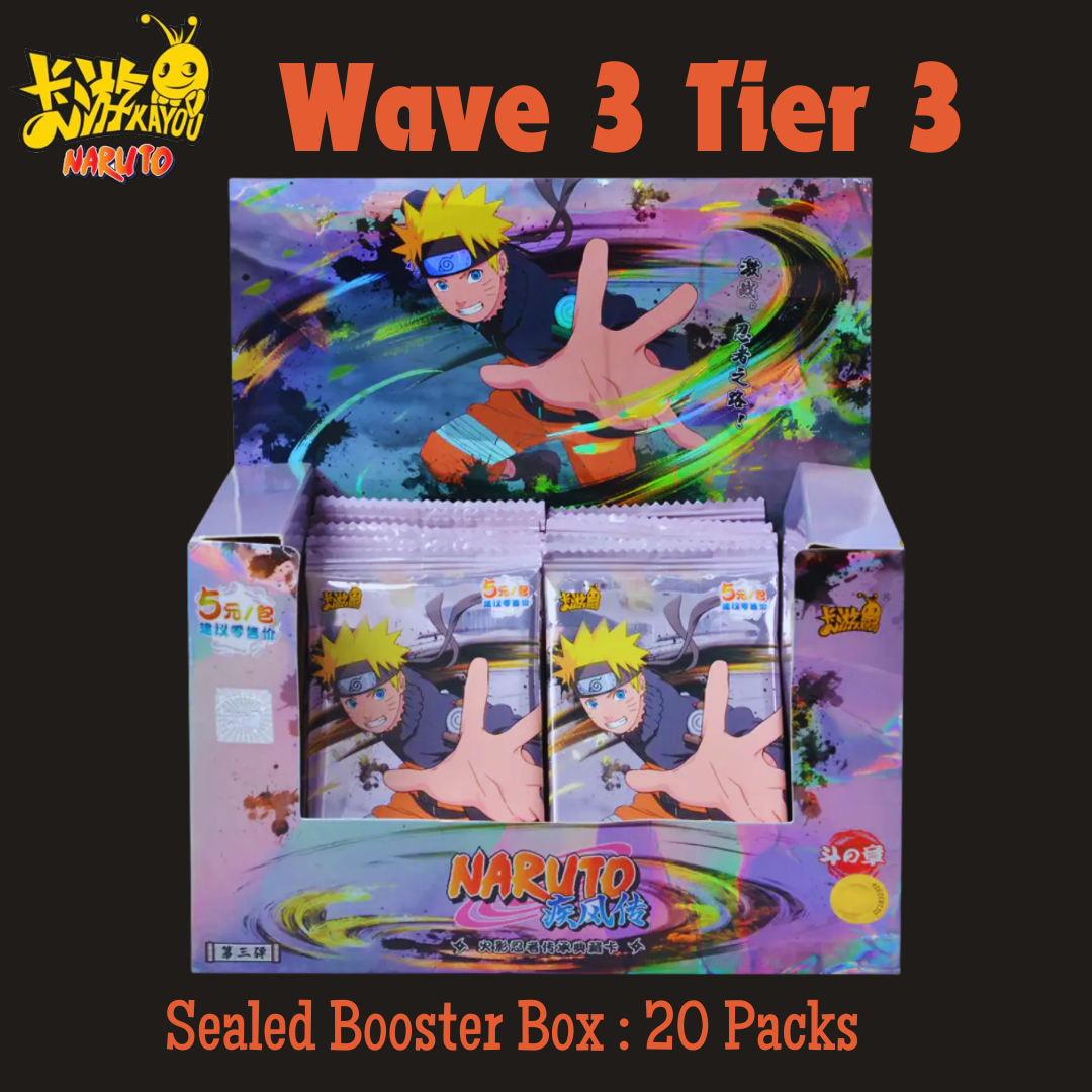 Naruto Kayou Original Sealed Box – Bandai GCC Japanese Card Game