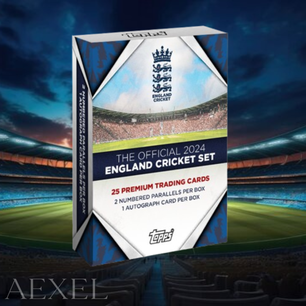 2024 Topps England Cricket Team Set Hobby Box ECB Cricket Limited Edition Set