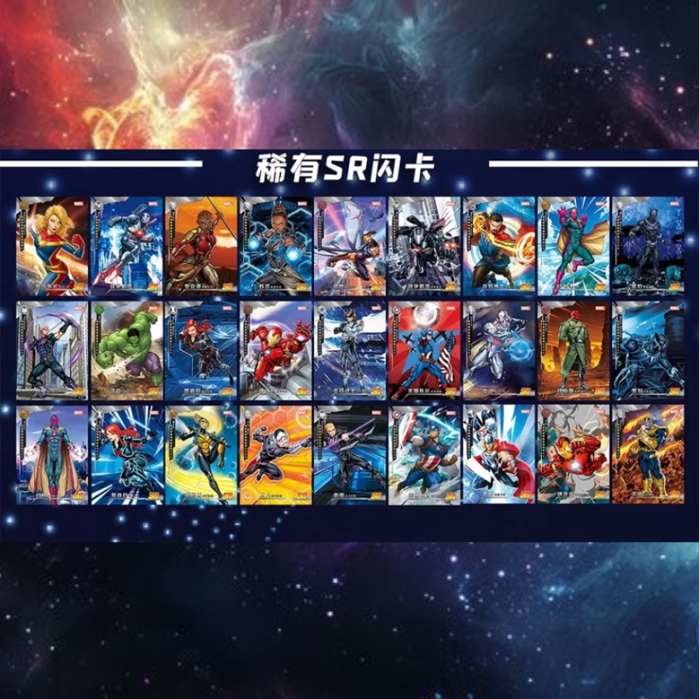 Camon Marvel Avengers Sealed Booster Box 20 Packs 8 Cards in each pack | CCG Avengers : Battle of Vengeance 2022 Chinese