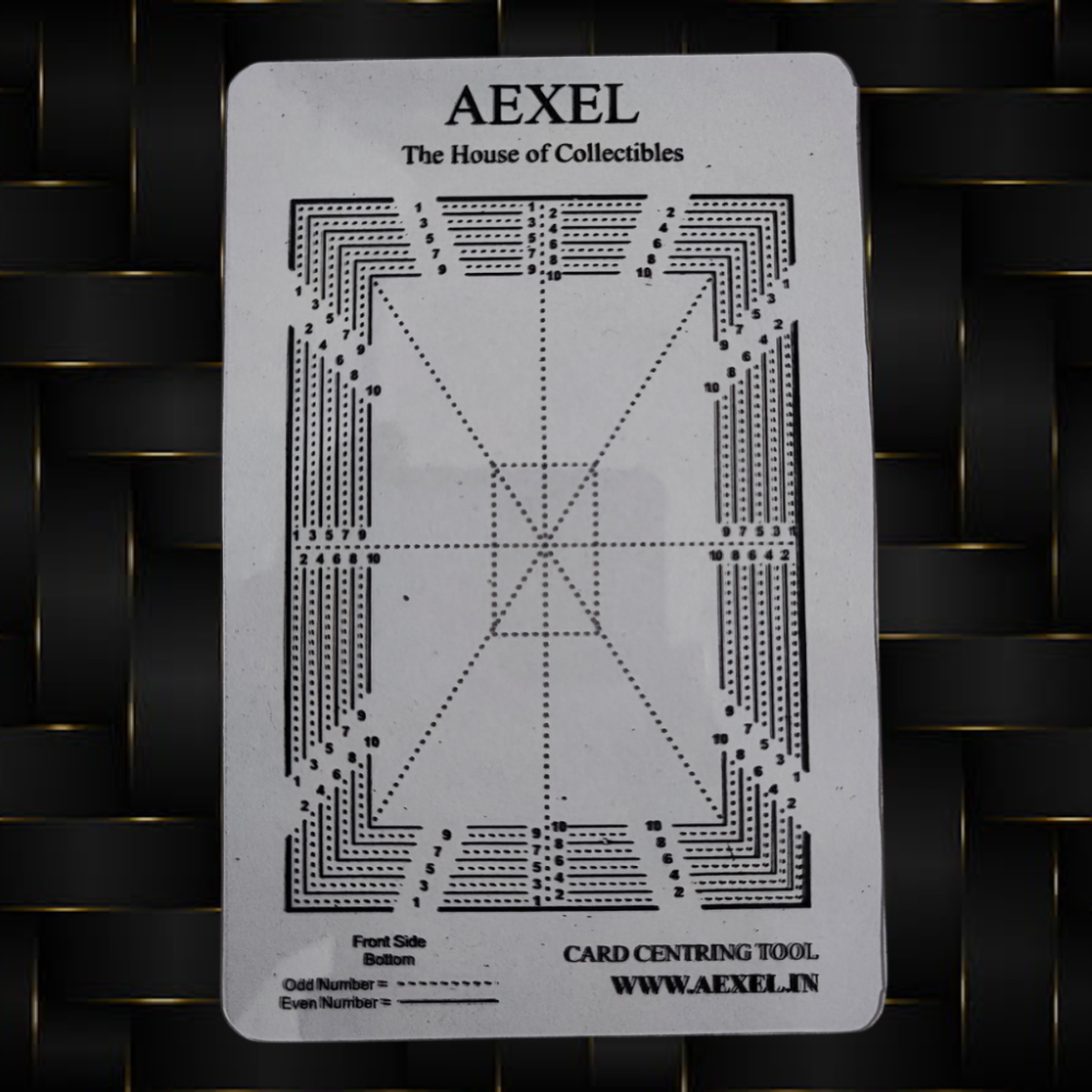 Aexel Card Centering Grading Tool