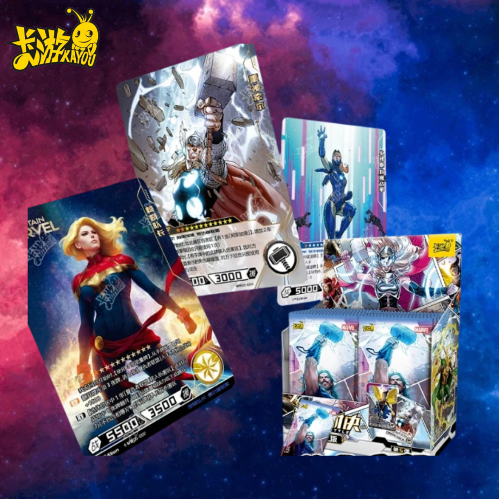 33 Kayou Marvel Hero Battle Wave 5 Tier 3 Sealed Booster Box TCG