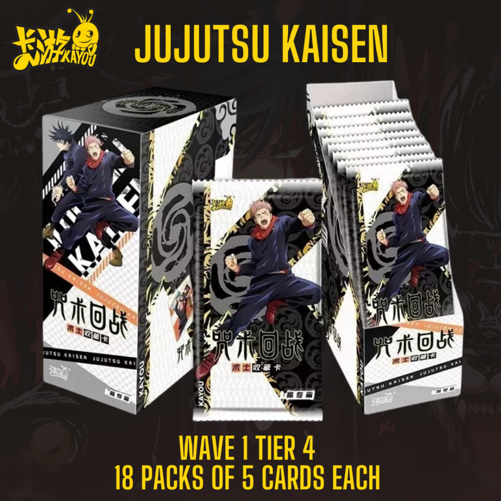 Kayou Jujutsu Kaisen  Booster Box Official Tier 4 Wave 1