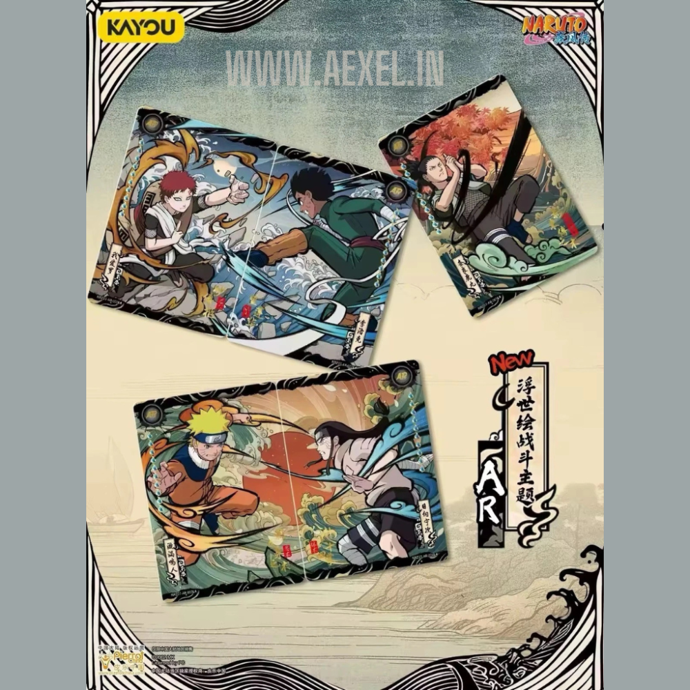 Kayou Naruto Wave 7 Tier 4 + Wave 6 Tier 4 Combo Sealed Booster Box Deal