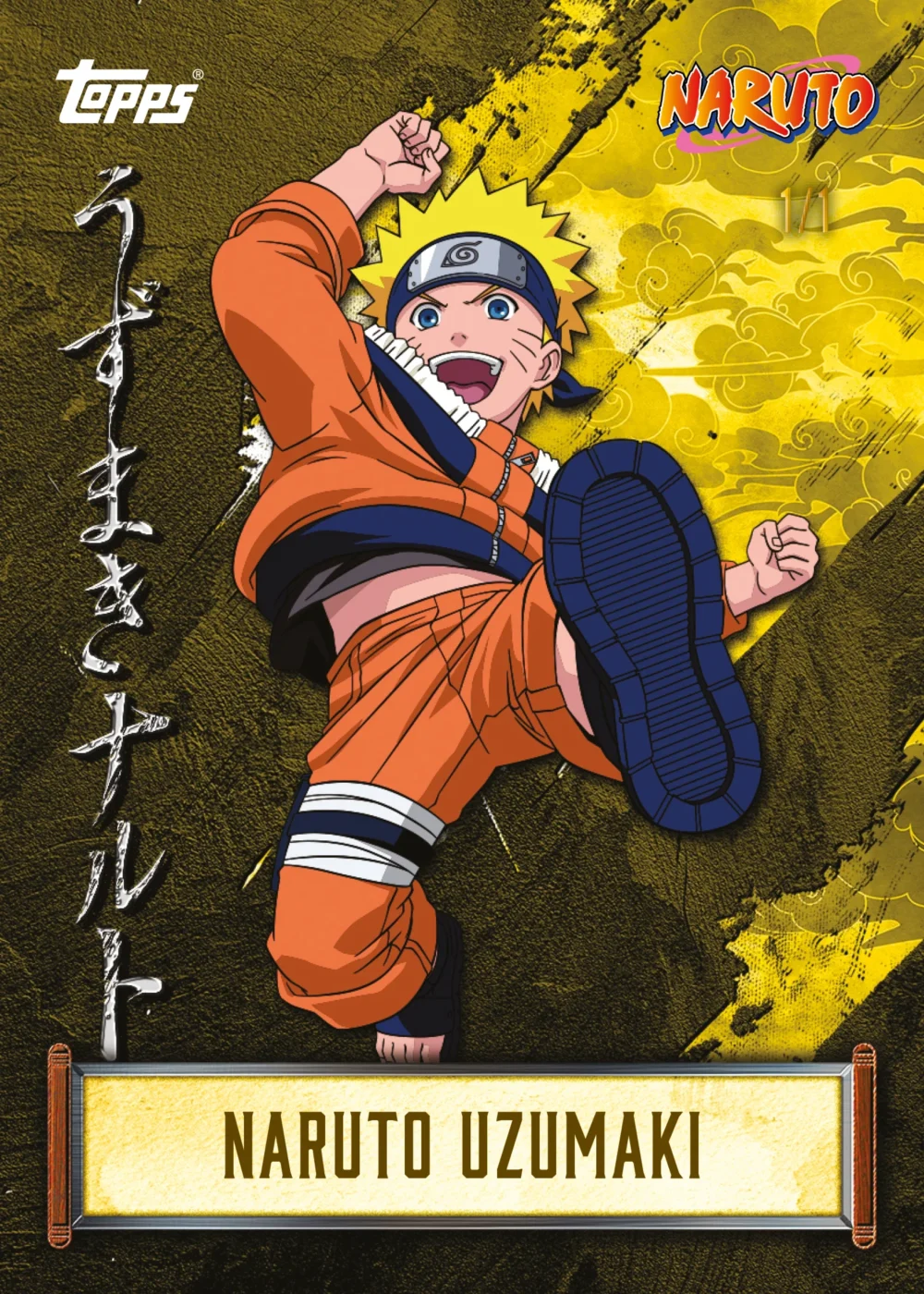 2025 Topps Naruto Nindo Collection – Sealed Hobby Box