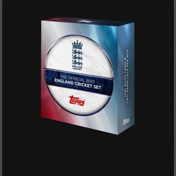 TOPPS ECB CRICKET 2025 HOBBY BOX ENGLAND TEAM SET