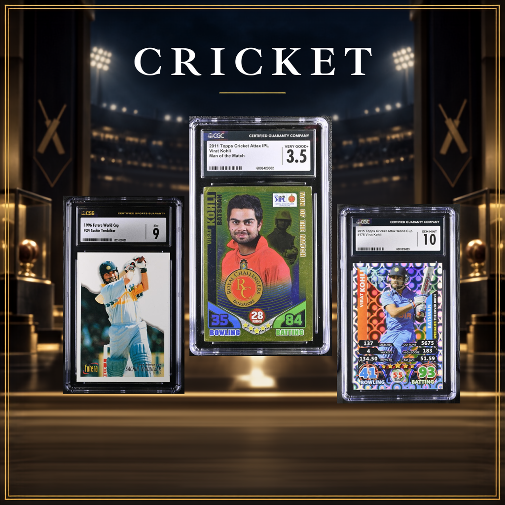 Cricket trading cards at AEXEL