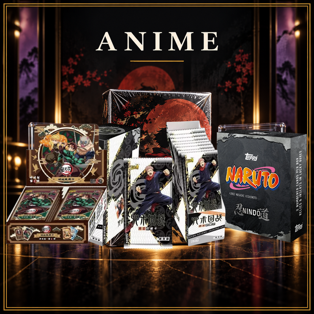 Anime trading cards and collectibles at AEXEL