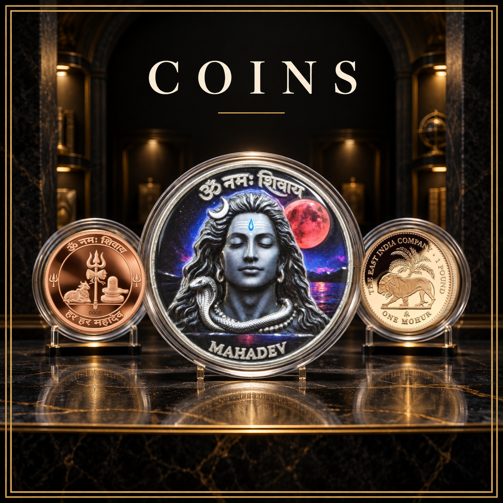 Collectible coins and limited edition medallions at AEXEL