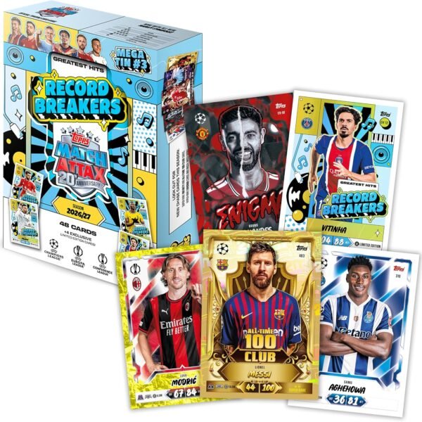 Topps Match Attax 2026/27 Record Breakers Mega Tin 3