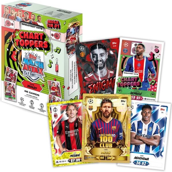 Topps Match Attax 2026/27 Chart Toppers Mega Tin 1