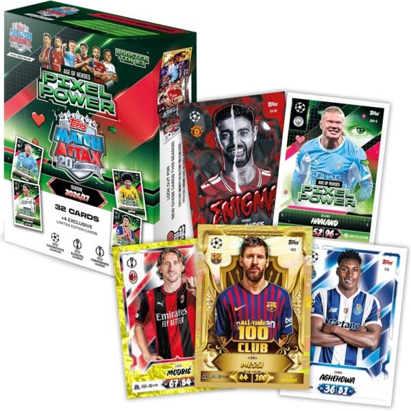 Topps Match Attax 2026/27 Pixel Power Booster Tin 3