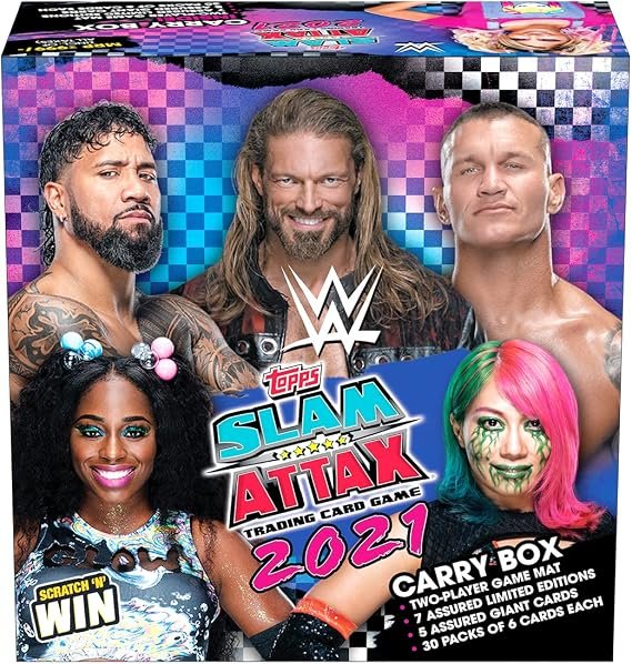 Topps WWE Slam Attax 2021 Carry Box
